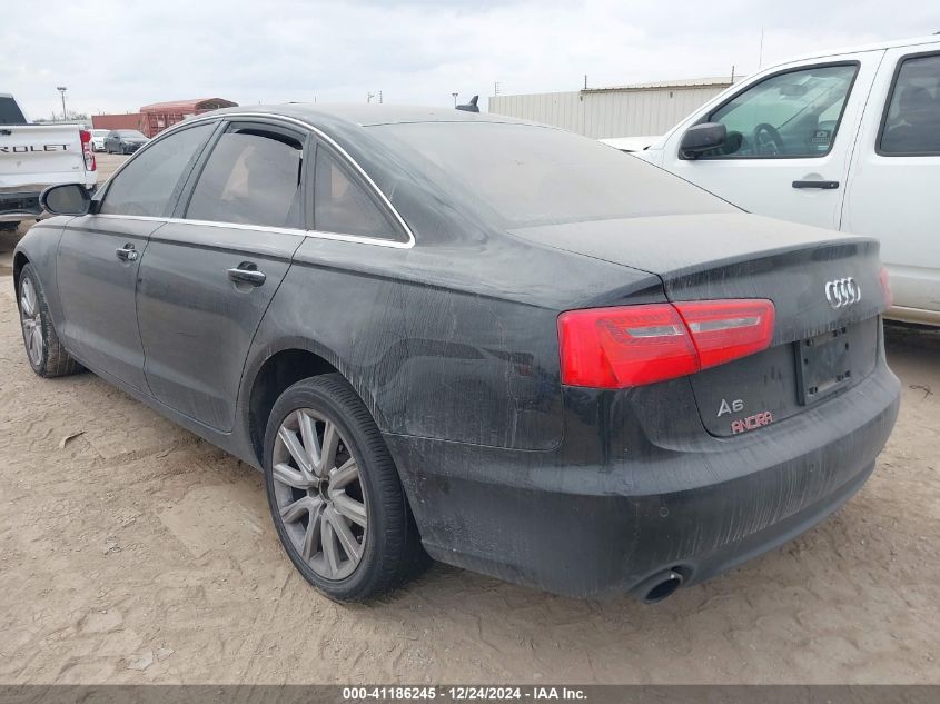 2013 Audi A6 2.0T Premium VIN: WAUDFAFC6DN152930 Lot: 41186245