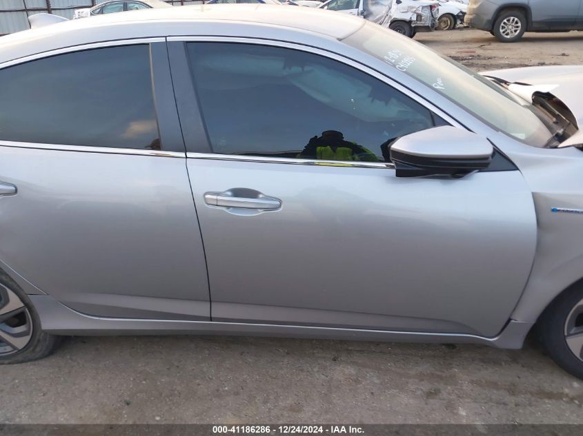 2019 Honda Insight Ex VIN: 19XZE4F56KE032061 Lot: 41186286