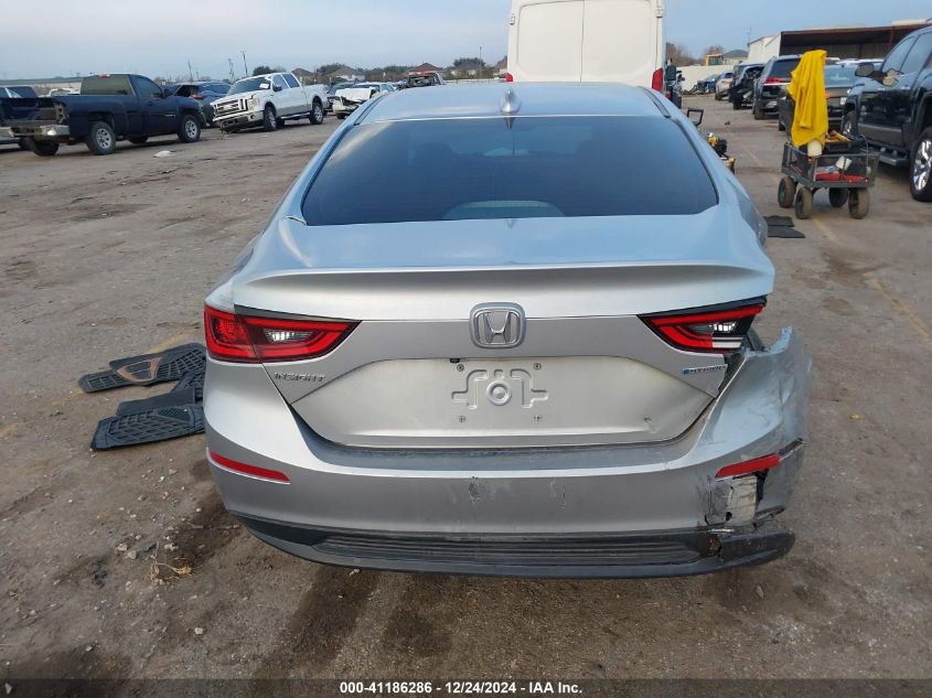 2019 Honda Insight Ex VIN: 19XZE4F56KE032061 Lot: 41186286