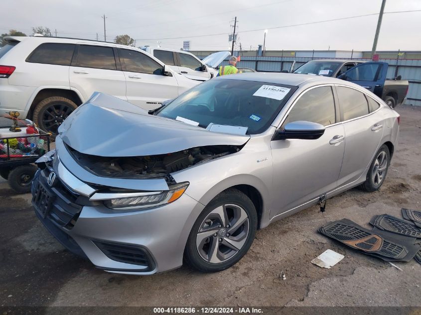 2019 Honda Insight Ex VIN: 19XZE4F56KE032061 Lot: 41186286