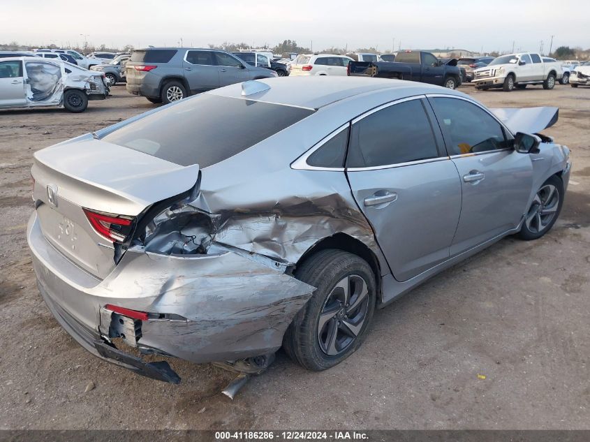 2019 Honda Insight Ex VIN: 19XZE4F56KE032061 Lot: 41186286