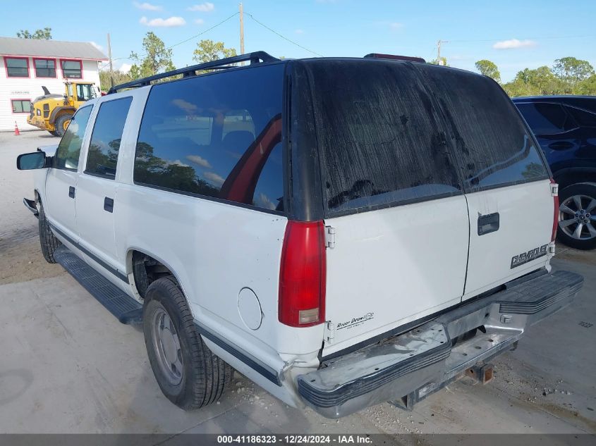 1999 Chevrolet Suburban 1500 Lt VIN: 3GNEC16R0XG207896 Lot: 41186323