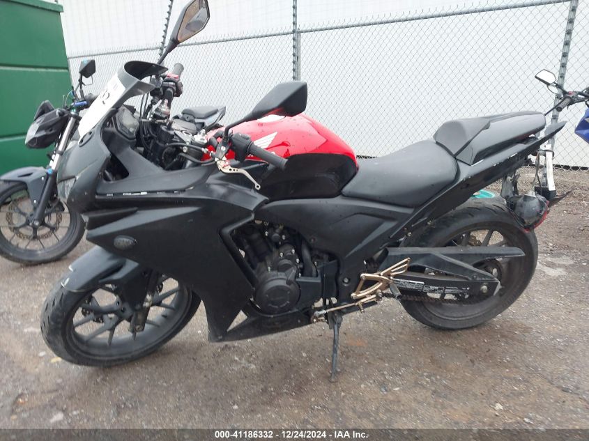 2013 Honda Cbr500 R VIN: MLHPC4419D5003047 Lot: 41186332