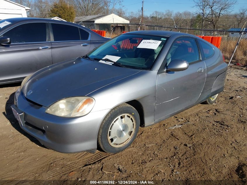 2000 Honda Insight VIN: JHMZE1375YT002472 Lot: 41186392