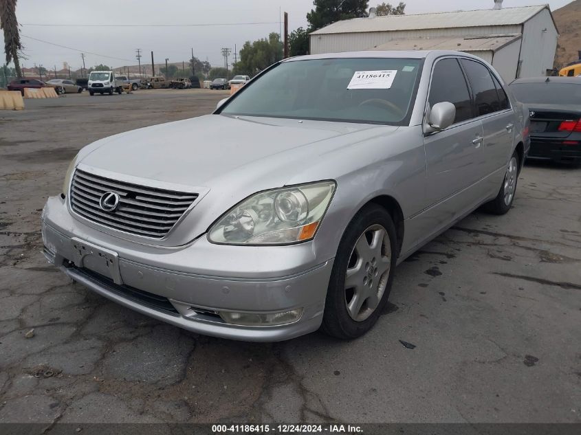 2004 Lexus Ls 430 VIN: JTHBN36FX40155294 Lot: 41186415