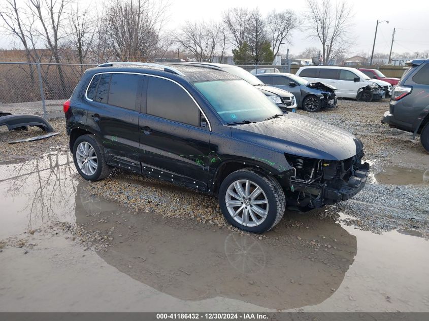 2014 Volkswagen Tiguan Sel VIN: WVGAV3AX3EW563837 Lot: 41186432