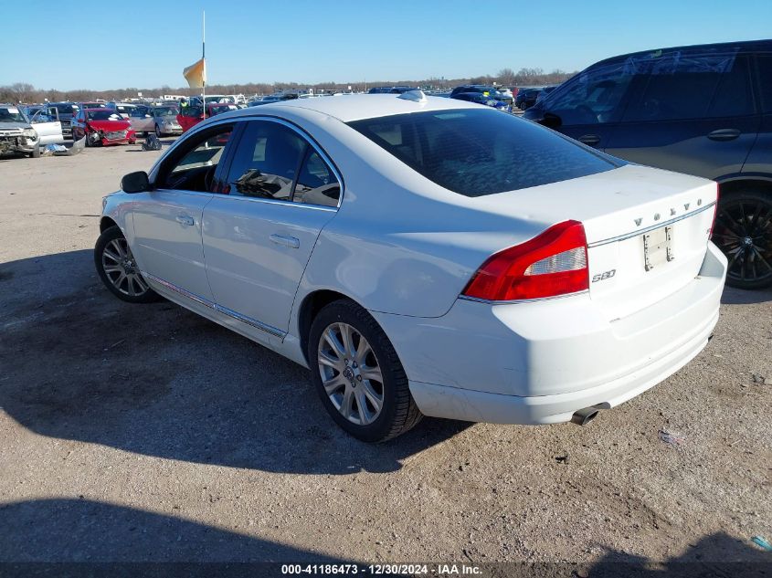 2010 Volvo S80 3.2 VIN: YV1982ASXA1118154 Lot: 41186473