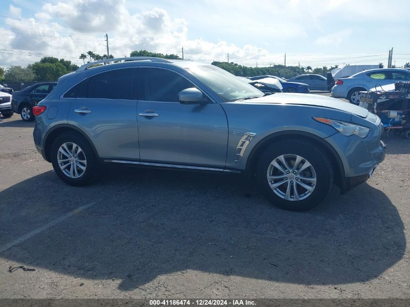 2017 Infiniti Qx70 VIN: JN8CS1MW8HM414308 Lot: 41186474