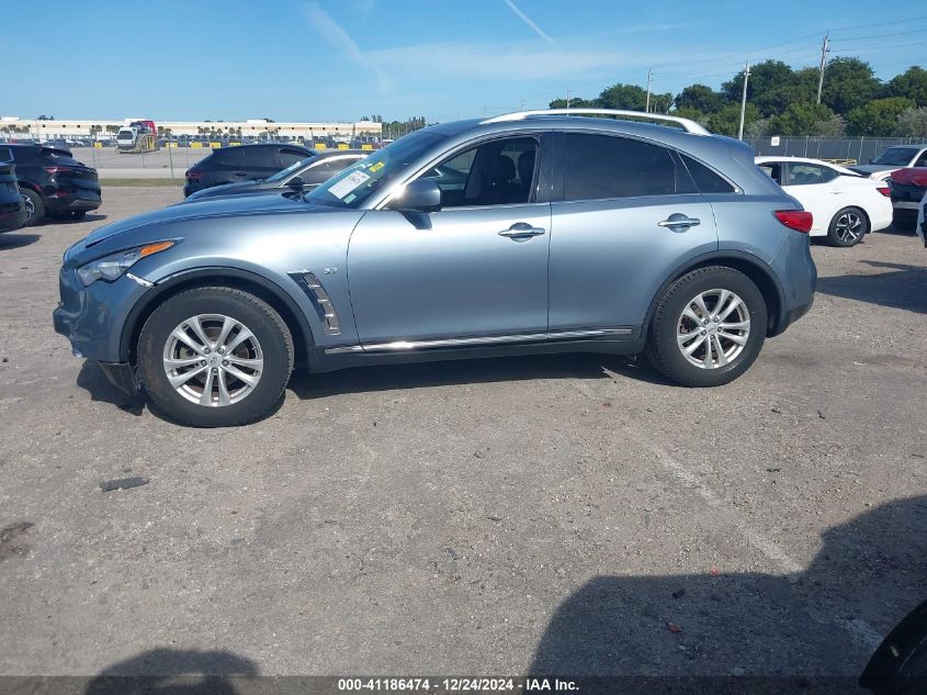 2017 Infiniti Qx70 VIN: JN8CS1MW8HM414308 Lot: 41186474