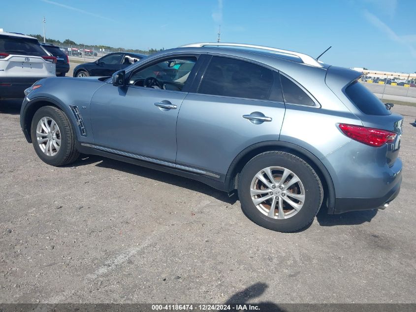 2017 Infiniti Qx70 VIN: JN8CS1MW8HM414308 Lot: 41186474