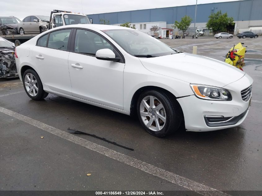 2014 Volvo S60 T5 VIN: YV1612FS6E1292499 Lot: 41186549