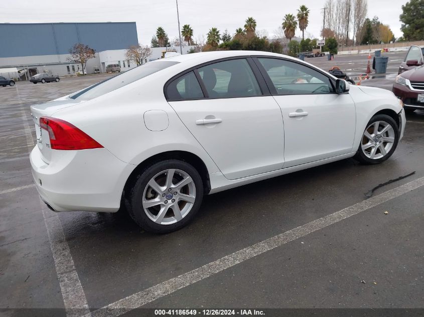 2014 Volvo S60 T5 VIN: YV1612FS6E1292499 Lot: 41186549