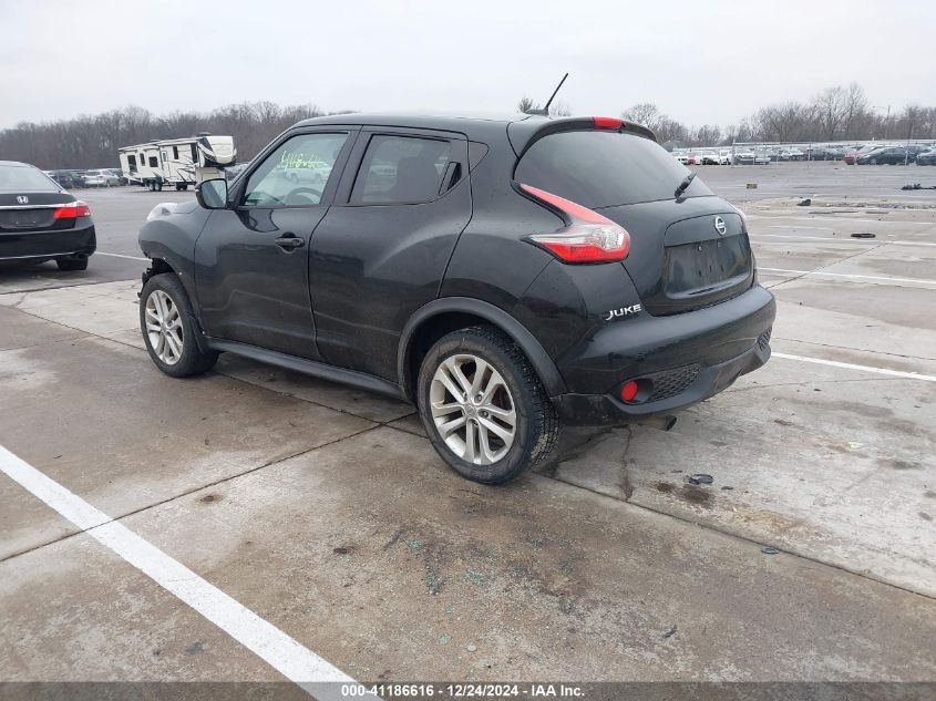 2015 Nissan Juke Sv VIN: JN8AF5MV6FT565581 Lot: 41186616