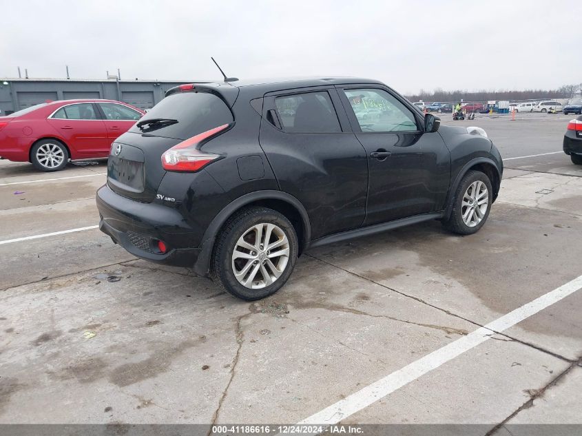 2015 Nissan Juke Sv VIN: JN8AF5MV6FT565581 Lot: 41186616