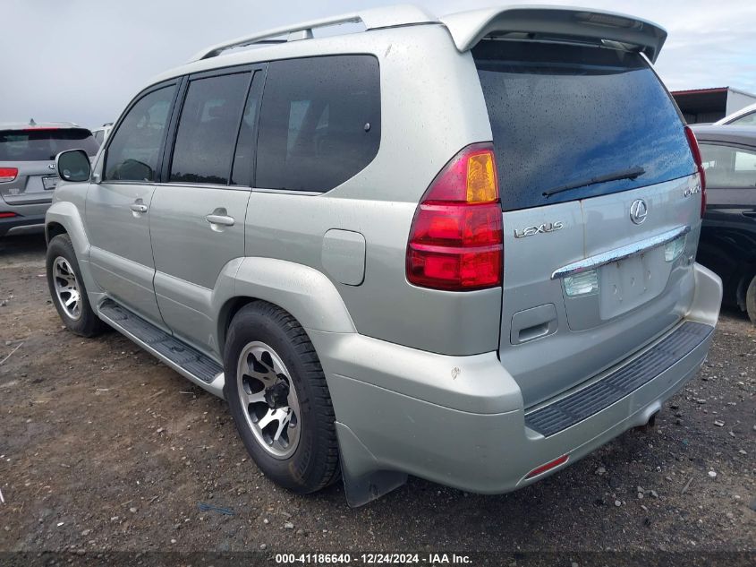 2003 Lexus Gx 470 VIN: JTJBT20X930015526 Lot: 41186640