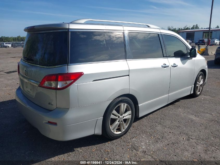 2013 Nissan Quest Sl VIN: JN8AE2KP9D9060876 Lot: 41186641