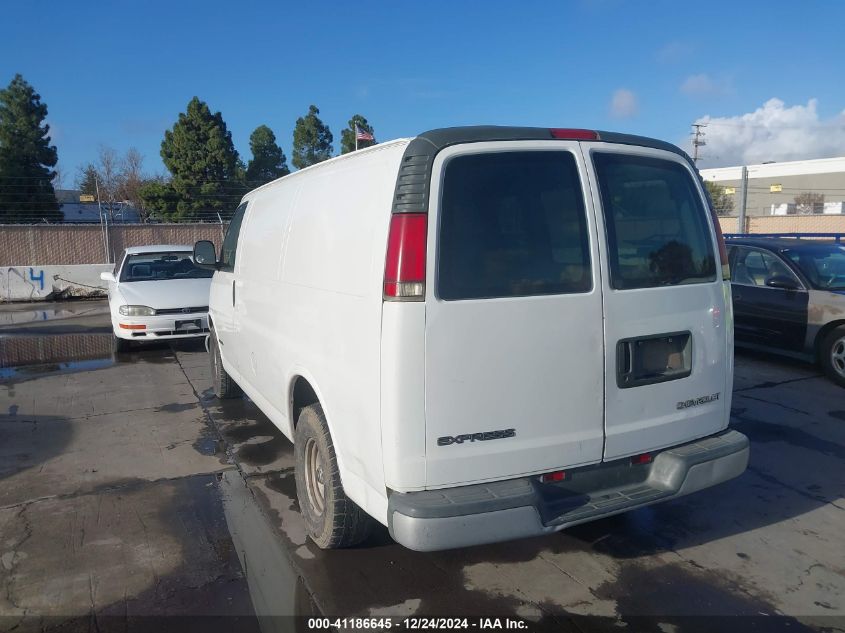 2000 Chevrolet Express VIN: 1GCFG15R1Y1145170 Lot: 41186645