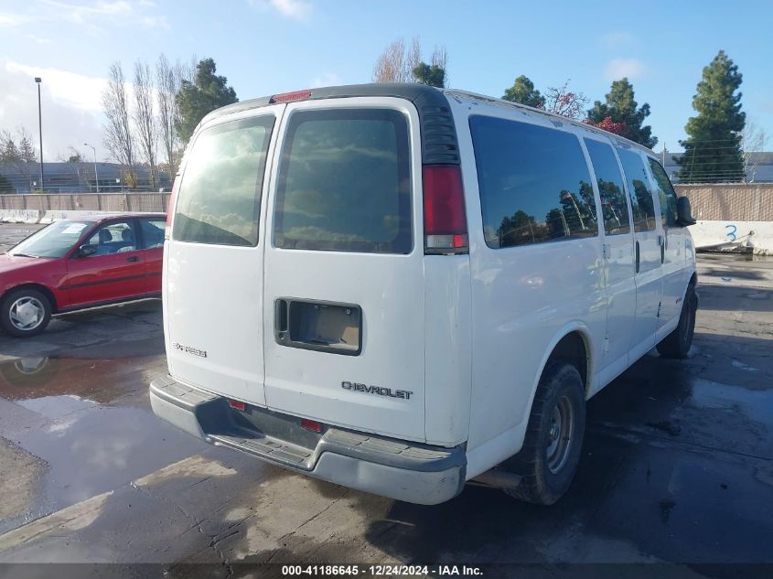 2000 Chevrolet Express VIN: 1GCFG15R1Y1145170 Lot: 41186645