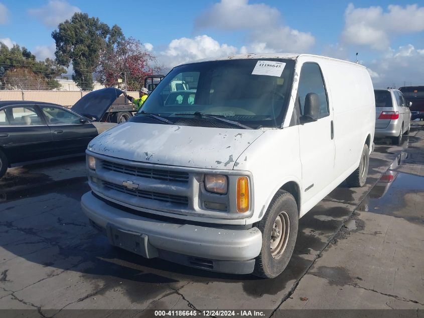 2000 Chevrolet Express VIN: 1GCFG15R1Y1145170 Lot: 41186645