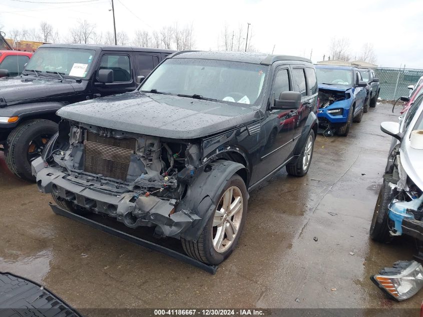 2011 Dodge Nitro Heat VIN: 1D4PT4GX8BW606360 Lot: 41186667