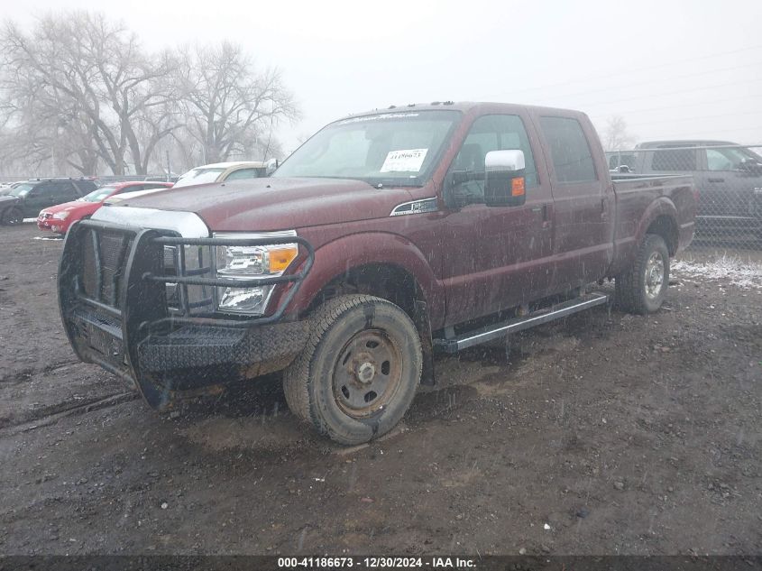 2016 Ford F-250 Lariat VIN: 1FT7W2B67GEA65158 Lot: 41186673