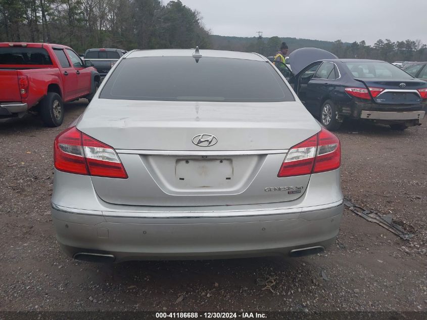 2012 Hyundai Genesis 5.0L VIN: KMHGC4DH4CU163174 Lot: 41186688