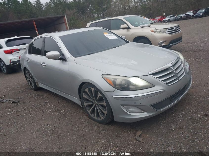 2012 Hyundai Genesis 5.0L VIN: KMHGC4DH4CU163174 Lot: 41186688