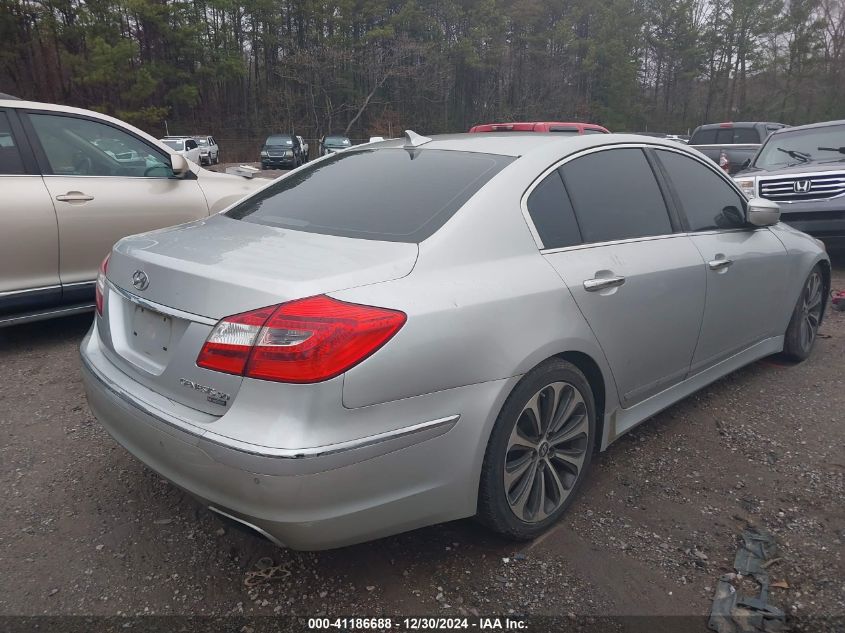 2012 Hyundai Genesis 5.0L VIN: KMHGC4DH4CU163174 Lot: 41186688