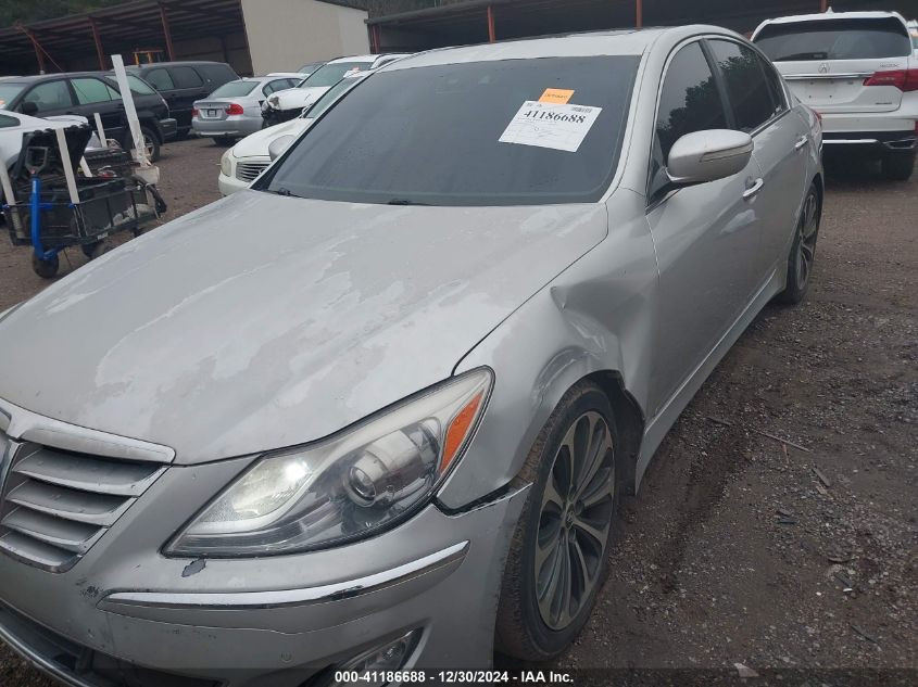 2012 Hyundai Genesis 5.0L VIN: KMHGC4DH4CU163174 Lot: 41186688