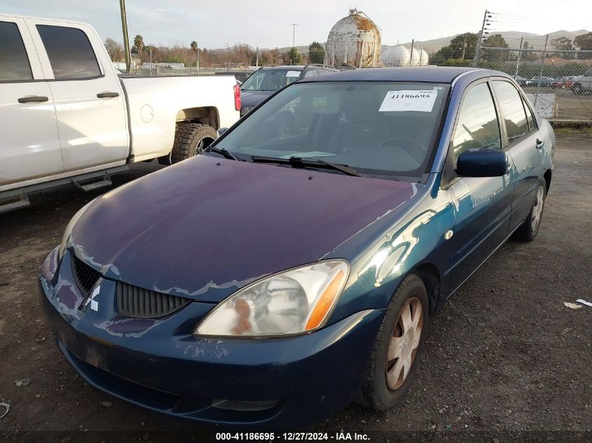 2005 Mitsubishi Lancer Es VIN: JA3AJ26E65U011437 Lot: 41186695