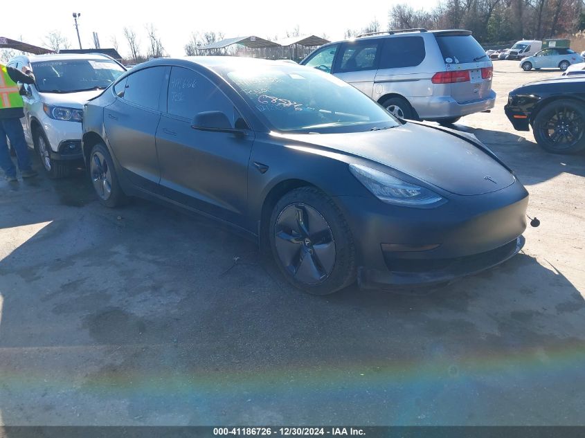 2020 Tesla Model 3 Standard Range Plus Rear-Wheel Drive/Standard Range Rear-Wheel Drive VIN: 5YJ3E1EA4LF745491 Lot: 41186726