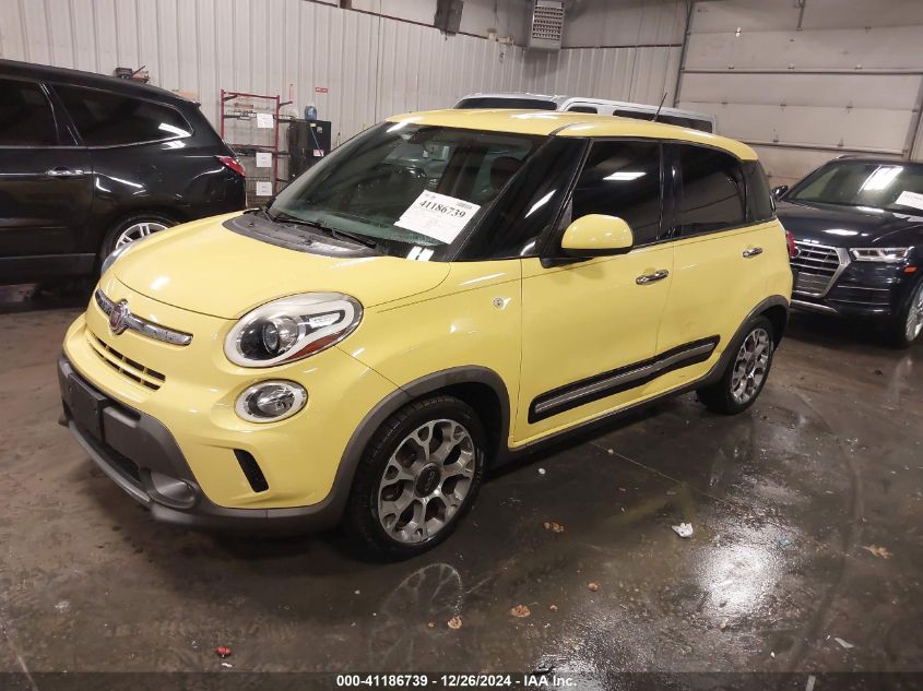 2015 Fiat 500L Trekking VIN: ZFBCFADH5FZ033844 Lot: 41186739