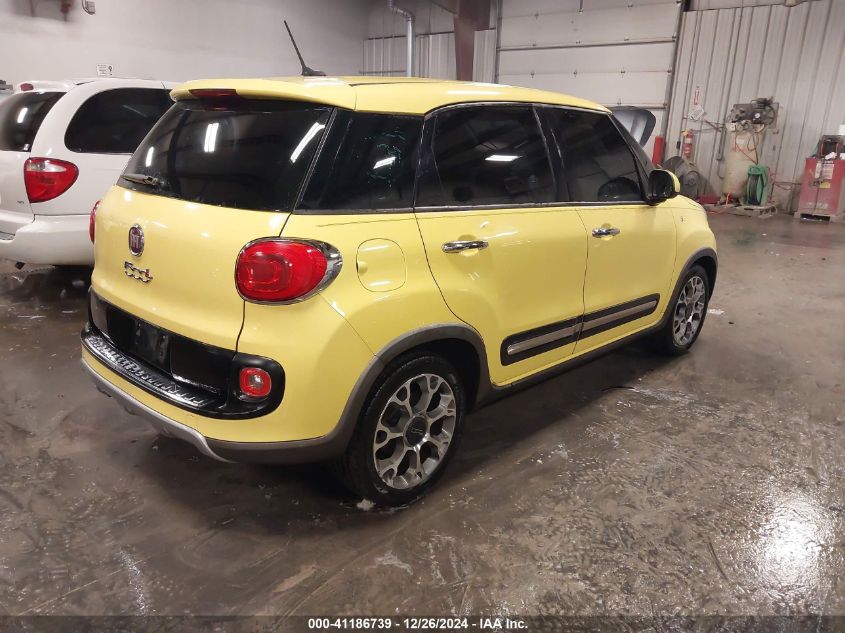 2015 Fiat 500L Trekking VIN: ZFBCFADH5FZ033844 Lot: 41186739