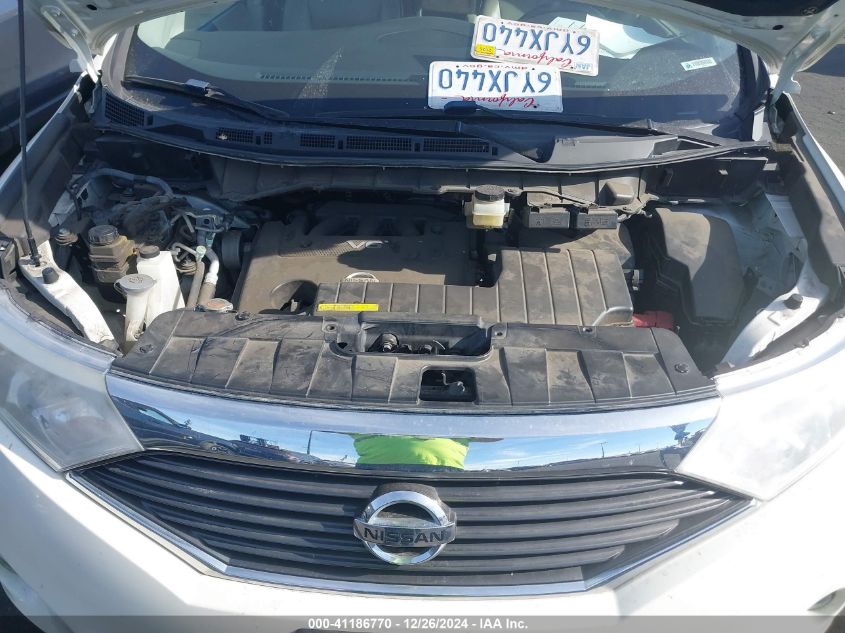 2012 Nissan Quest Sv VIN: JN8AE2KPXC9047925 Lot: 41186770