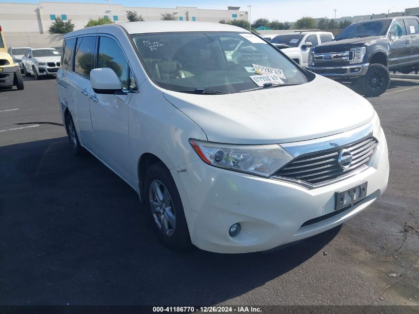 2012 Nissan Quest Sv VIN: JN8AE2KPXC9047925 Lot: 41186770