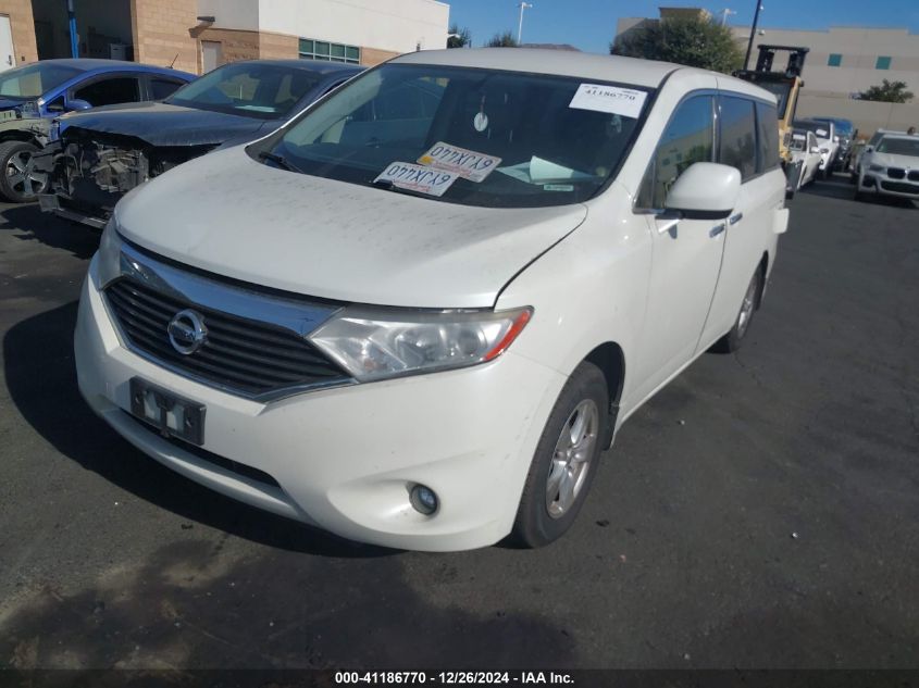 2012 Nissan Quest Sv VIN: JN8AE2KPXC9047925 Lot: 41186770