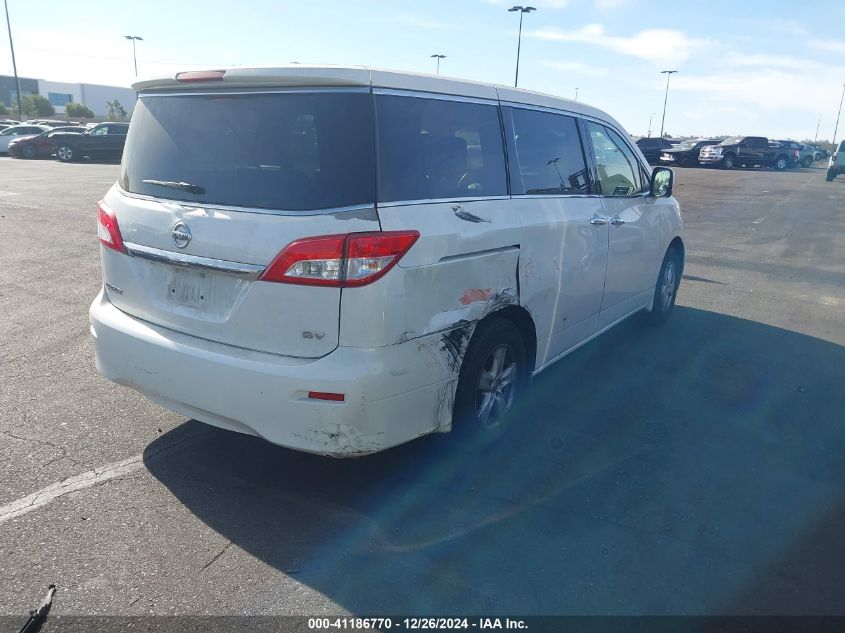 2012 Nissan Quest Sv VIN: JN8AE2KPXC9047925 Lot: 41186770