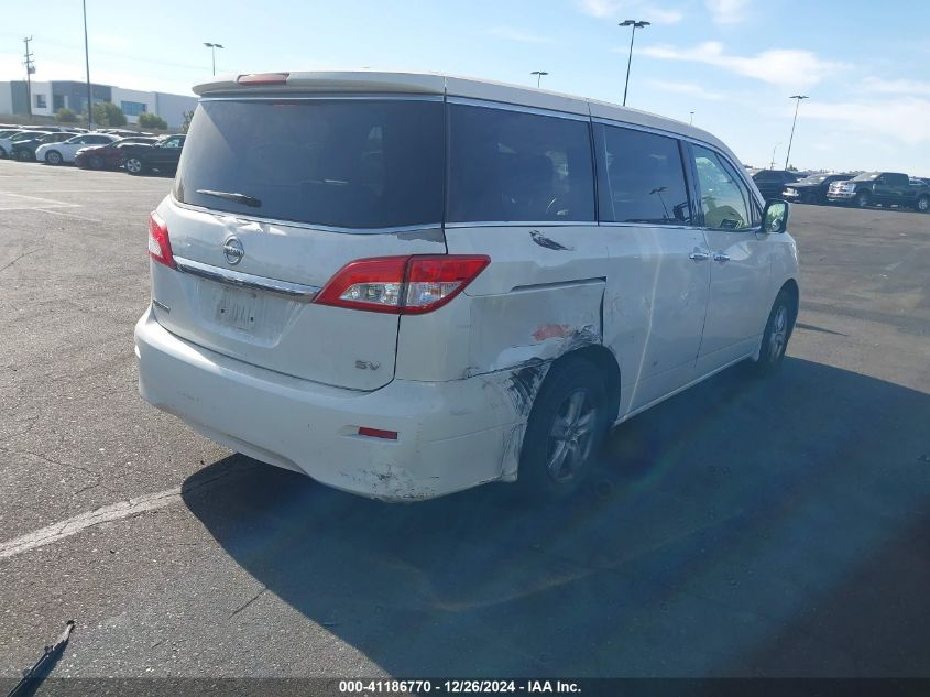 2012 Nissan Quest Sv VIN: JN8AE2KPXC9047925 Lot: 41186770