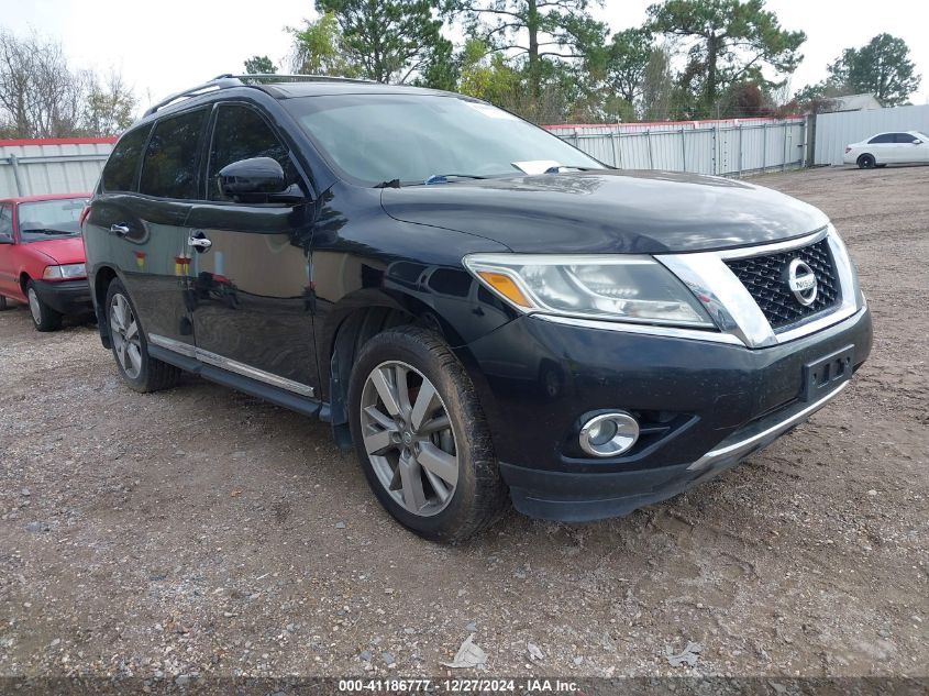 2014 Nissan Pathfinder Platinum VIN: 5N1AR2MN0EC686411 Lot: 41186777