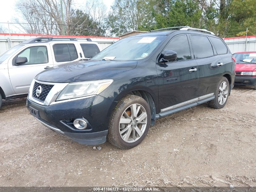 2014 Nissan Pathfinder Platinum VIN: 5N1AR2MN0EC686411 Lot: 41186777