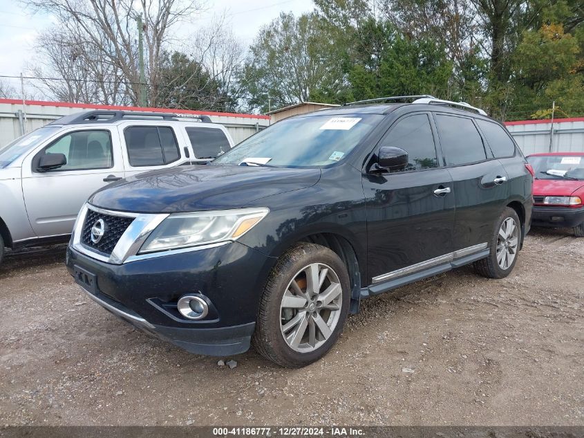 2014 Nissan Pathfinder Platinum VIN: 5N1AR2MN0EC686411 Lot: 41186777