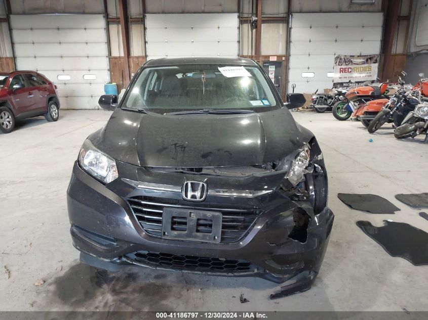 2018 Honda Hr-V Lx VIN: 3CZRU6H39JG717713 Lot: 41186797