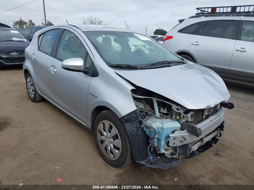 2014 Toyota Prius C One VIN: JTDKDTB33E1575118 Lot: 41186806