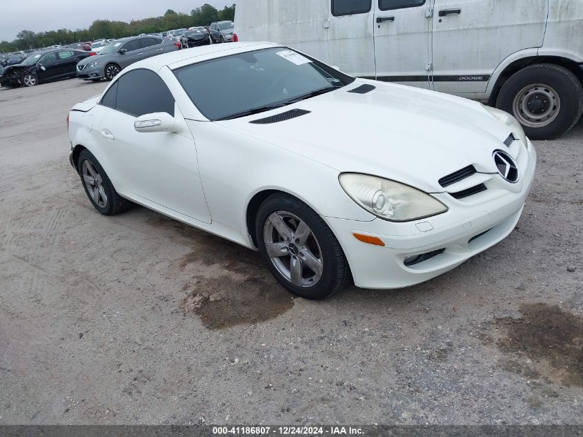 2006 Mercedes-Benz Slk 280 VIN: WDBWK54F26F096492 Lot: 41186807