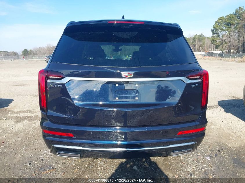 2022 Cadillac Xt6 Fwd Premium Luxury VIN: 1GYKPERSXNZ133979 Lot: 41186873