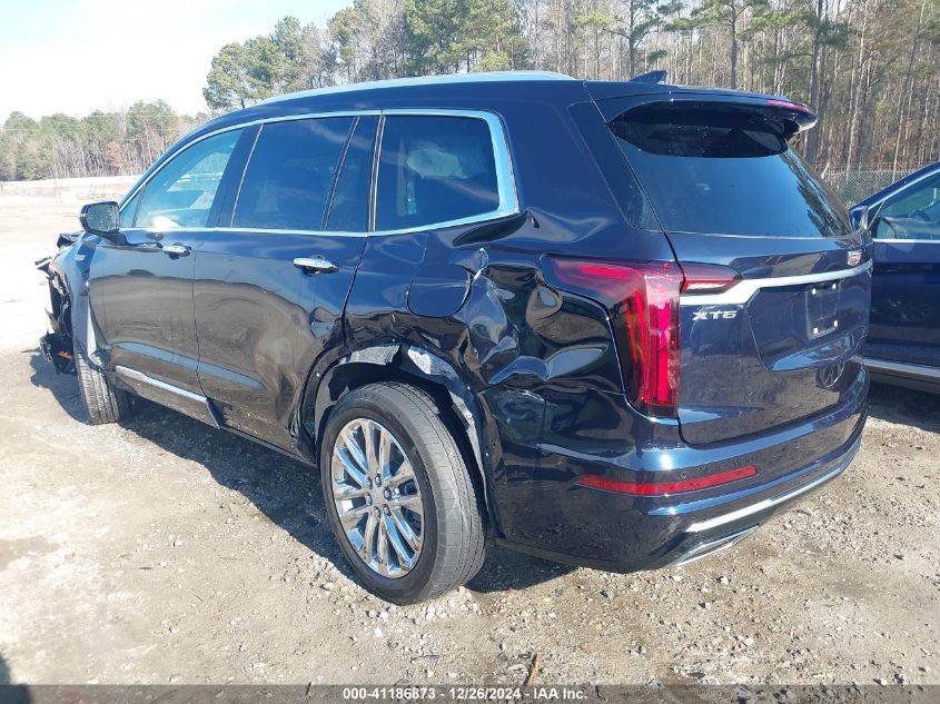 2022 Cadillac Xt6 Fwd Premium Luxury VIN: 1GYKPERSXNZ133979 Lot: 41186873