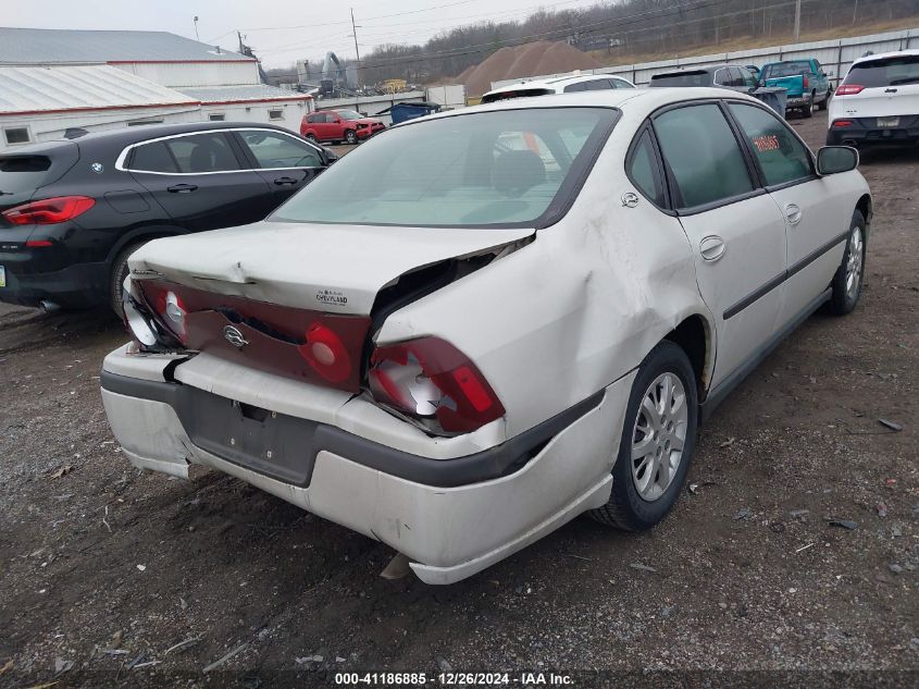 2003 Chevrolet Impala VIN: 2G1WF52E439151117 Lot: 41186885