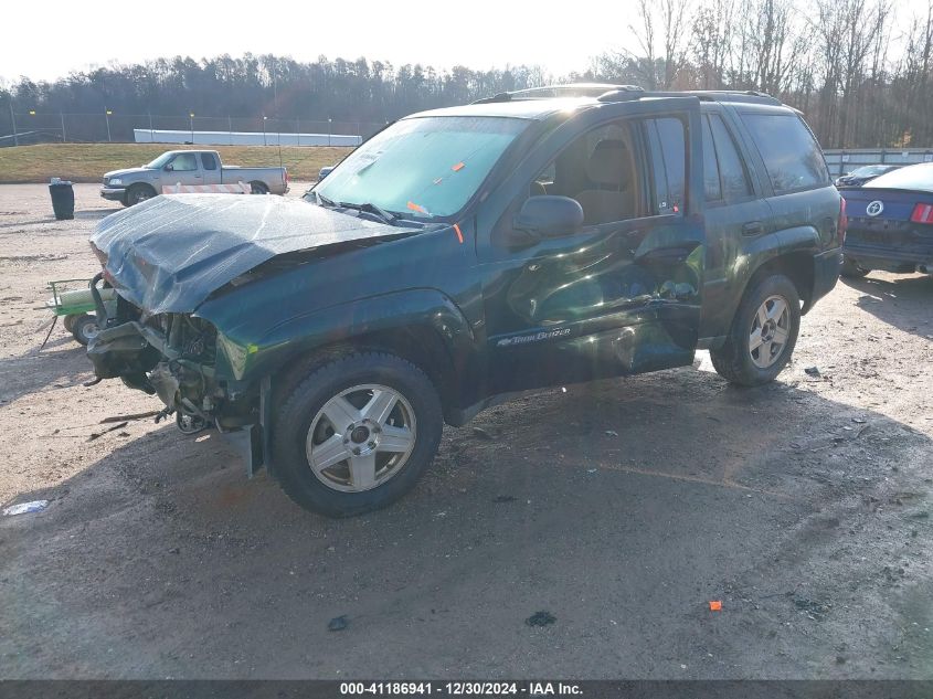 2002 Chevrolet Trailblazer VIN: 1GNDT13S522436336 Lot: 41186941