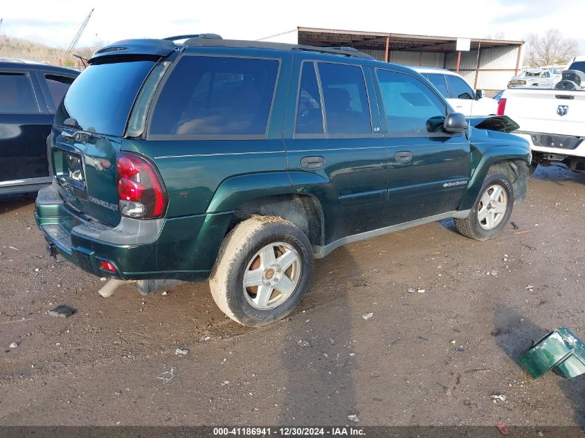 2002 Chevrolet Trailblazer VIN: 1GNDT13S522436336 Lot: 41186941