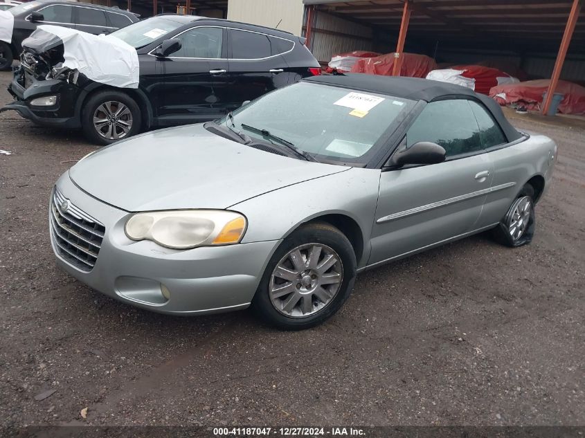 2006 Chrysler Sebring Touring VIN: 1C3EL55R86N107802 Lot: 41187047